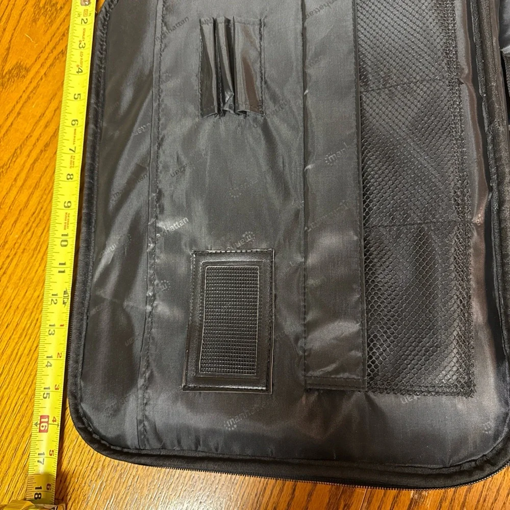 Manhattan Black Laptop Bag -